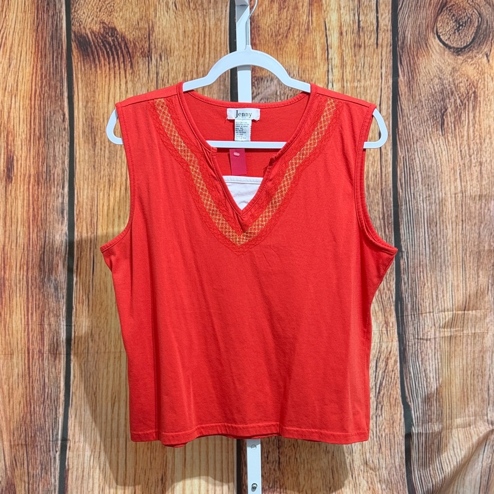 Jenny Sleeveless Blouse Size XL